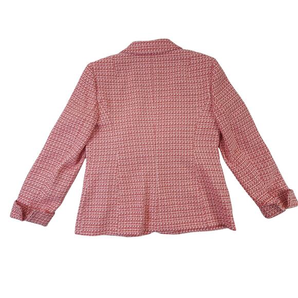 Le Suit Notch Collar Slim Pant Suit Blazer Women's Size 10 - Picture 8 of 13